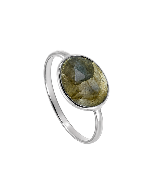 FIORELLA LABRADORITE RING