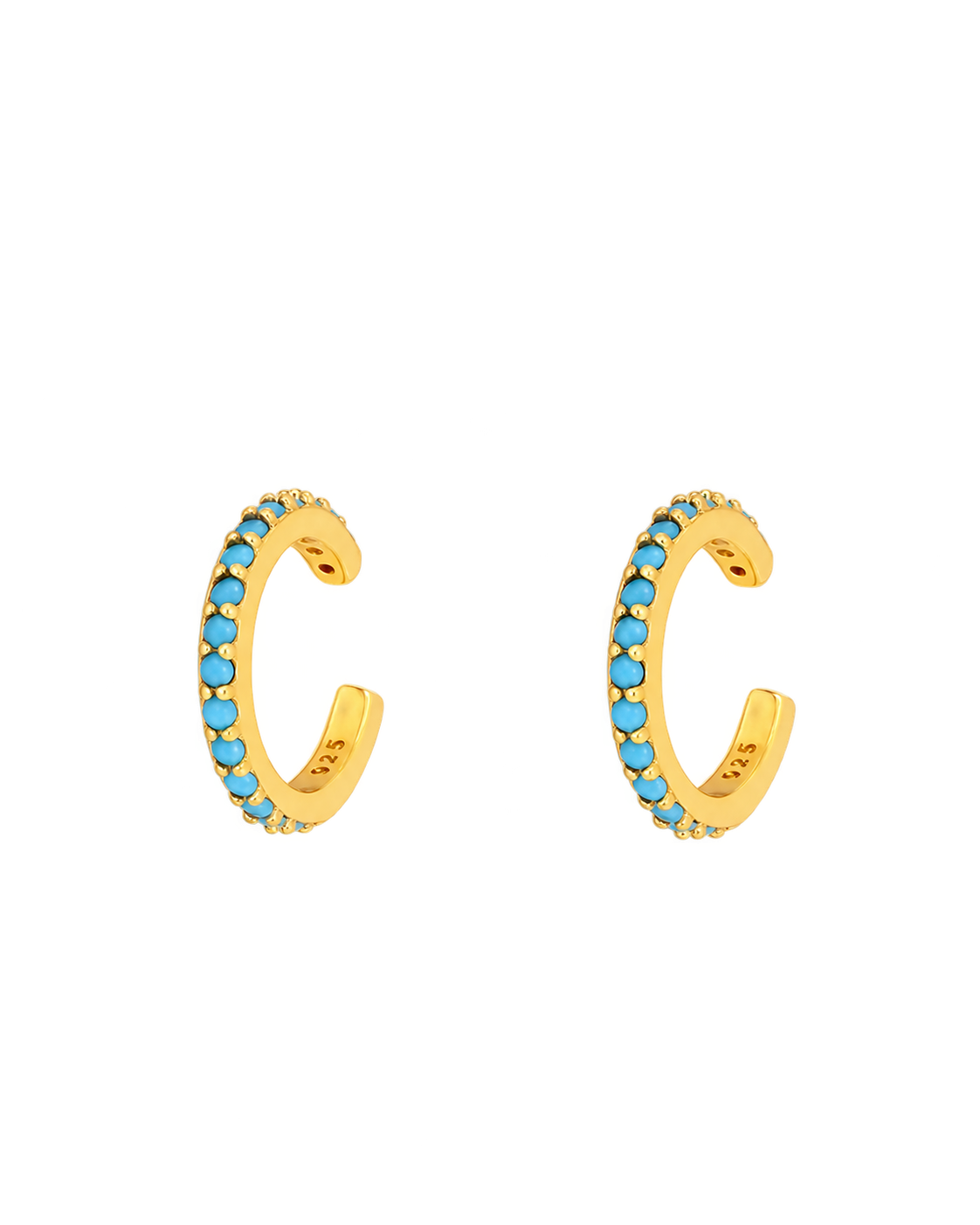 EAR CUFF TURQUESA