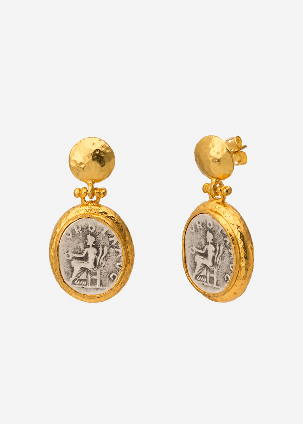 PENDIENTES SELLO GRECIA