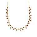 COLLAR GRANATE DE MOZAMBIQUE