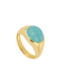 ANILLO SIENNA AMAZONITA