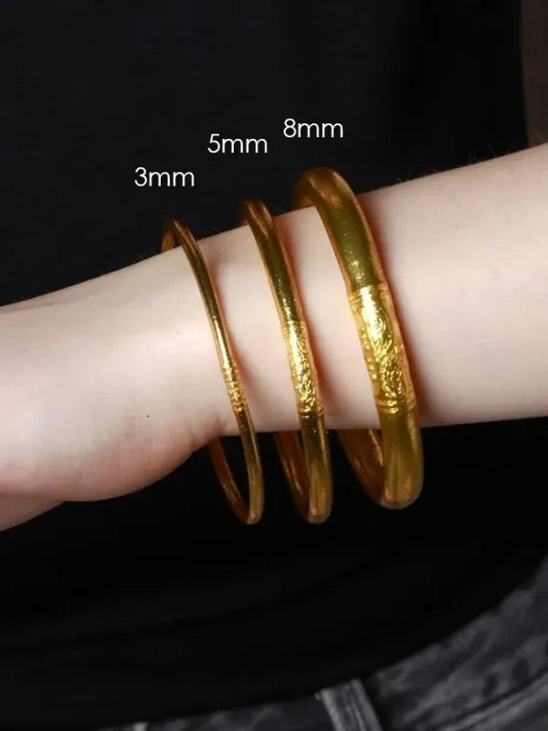 5MM SILVER LEAF BRACELET